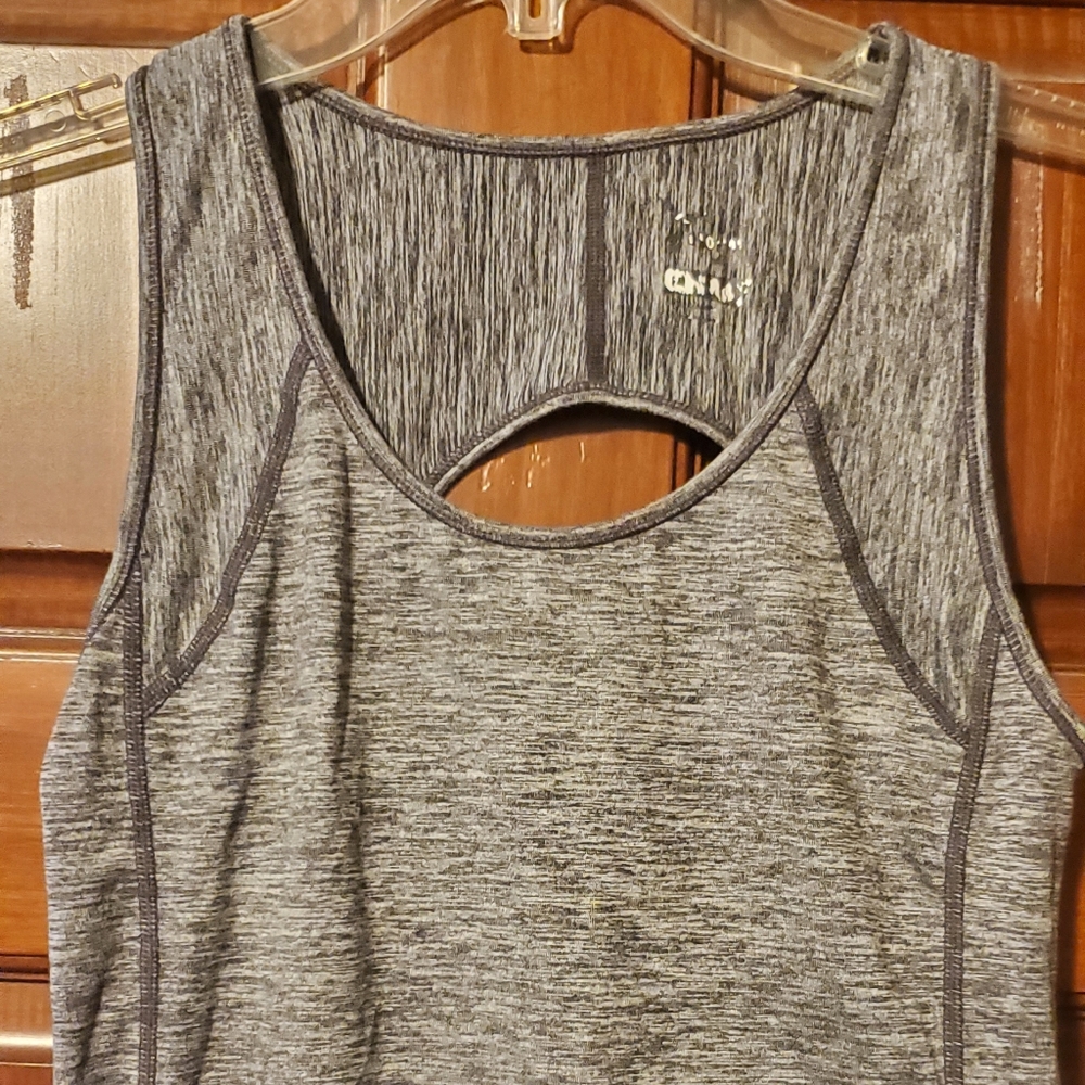 Grey workout tank